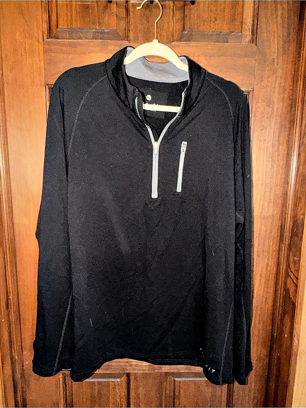 Free Country Men's Black Half-Zip Pullover Size XL
